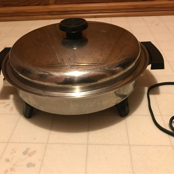 lifetime Kitchen Lifetime Liquid Core Electric Skillet Poshmark